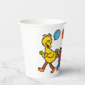 セサミストリートパルズ |誕生日バルーン紙カップ 紙コップ (正面)