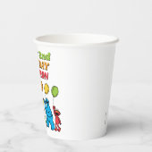 セサミストリートパルズ |誕生日バルーン 紙コップ (裏面)