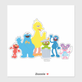 セサミストリートパーソナライズされたキャラクター シール