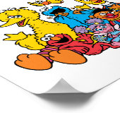 セサミストリートパール1st誕生日カード&ギフトサイン ポスター (角)