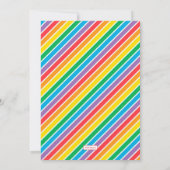 セサミストリートパール1st誕生日カード&ギフトサイン 招待状 (裏面)