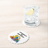 セサミストリートパール1st誕生日 ペーパーコースター (インサイチュ)