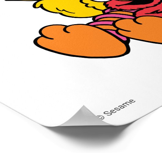 セサミストリートパール1st誕生日 ポスター (角)