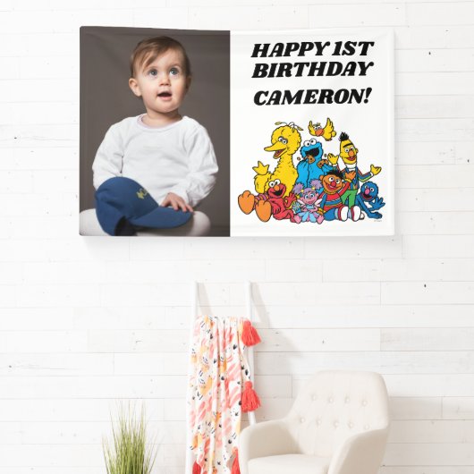 セサミストリートパール1st誕生日 横断幕 (インサイチュ)