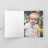 セサミストリートパalsのチョークボードレインボーありがとうカード サンキューカード (内部)