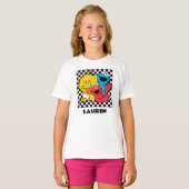 セサミストリートパals チェック柄 tシャツ (正面フル)