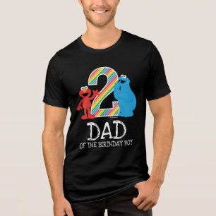 セサミストリートレインボー第2誕生日  パパ トライブレンドＴシャツ