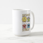 セサミストリートヴィンテージキャラクター漫画 コーヒーマグカップ (正面右)