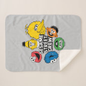 セサミストリート乗組員 シェルパブランケット (正面(横))