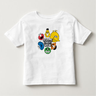 セサミストリート乗組員 トドラーTシャツ