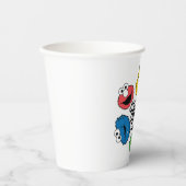 セサミストリート乗組員 紙コップ (正面)
