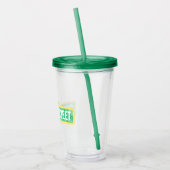 セサミストリート標識 アクリルタンブラー (左)