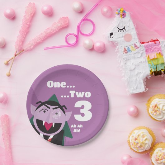セサミストリート第3回サードバースデーパーティー ペーパープレート (パーティー)