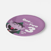 セサミストリート第3回サードバースデーパーティー ペーパープレート (アングル)