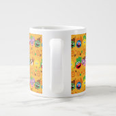 セサミストリート紅葉パターン ジャンボコーヒーマグカップ (裏面)