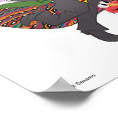 セサミストリート走!キャラクターイラストレーション ポスター (角)