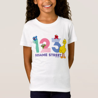 セサミストリート123 Tシャツ
