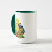 セサミストリート |おもしろいカラフルポートレート マグカップ (正面左)