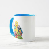 セサミストリート |おもしろいカラフルポートレート マグカップ (正面左)