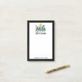 セサミストリート | お名前を追加 ポストイット (デスク上)