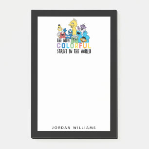 セサミストリート   お名前を追加 ポストイット