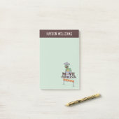 セサミストリート | お名前を追加 ポストイット (デスク上)