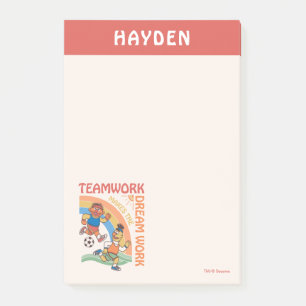 セサミストリート   お名前を追加 ポストイット