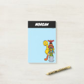 セサミストリート | お名前を追加 ポストイット (デスク上)