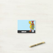 セサミストリート | お名前を追加 ポストイット (デスク上)