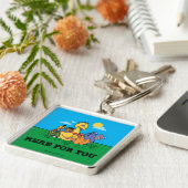 セサミストリート |お客様 キーホルダー (側面)