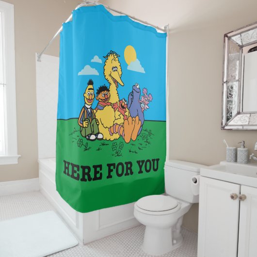 セサミストリート |お客様 シャワーカーテン (インサイチュ)
