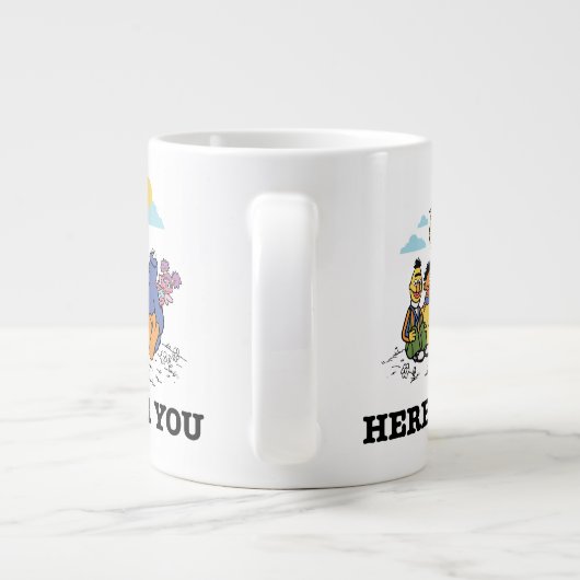 セサミストリート |お客様 ジャンボコーヒーマグカップ (裏面)