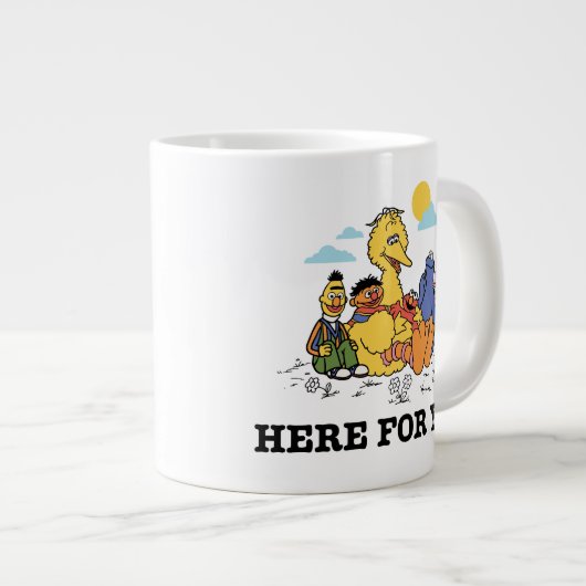 セサミストリート |お客様 ジャンボコーヒーマグカップ (正面右)