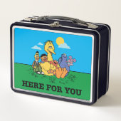 セサミストリート |お客様 メタルランチボックス (正面)