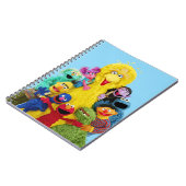 セサミストリート | かわいいカラフルな仲間たちのポートレート ノートブック (左側)