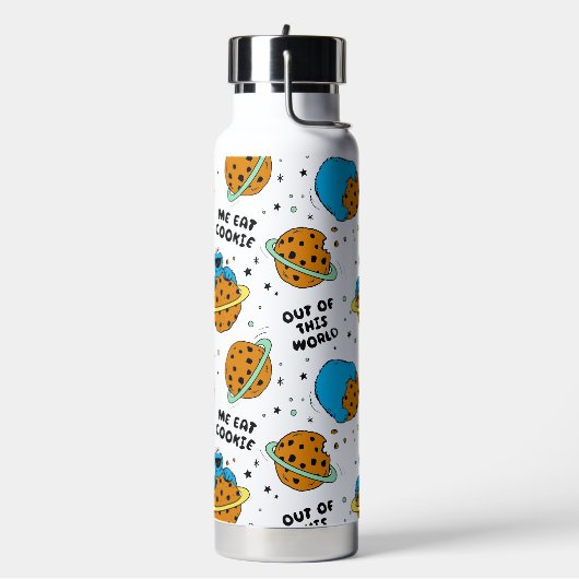 セサミストリート |この世界のクッキーモンスター ウォーターボトル (左面)