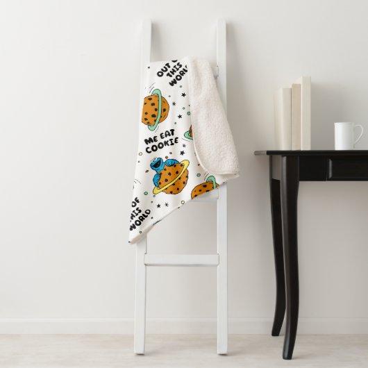 セサミストリート |この世界のクッキーモンスター シェルパブランケット (インサイチュ)