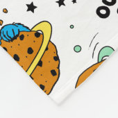 セサミストリート |この世界のクッキーモンスター フリースブランケット (角)