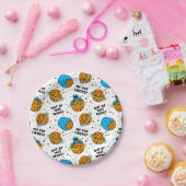 セサミストリート |この世界のクッキーモンスター ペーパープレート (パーティー)