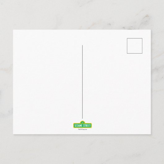 セサミストリート |この世界のクッキーモンスター ポストカード (裏面)