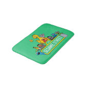 セサミストリート |すべてののまわりにセサミストリート記号 バスマット (アングル)