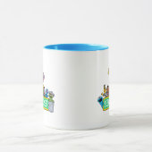 セサミストリート |すべてののまわりにセサミストリート記号 マグカップ (中央)