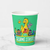セサミストリート |すべてののまわりにセサミストリート記号 紙コップ (左)