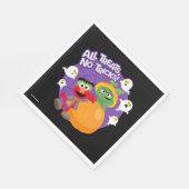 セサミストリート | すべてのトリックは何も扱わない！ スタンダードランチョンナプキン (角)