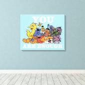 セサミストリート |もう十分 キャンバスプリント (インサイチュ (ウッドフロア))