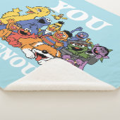 セサミストリート |もう十分 シェルパブランケット (3/4)