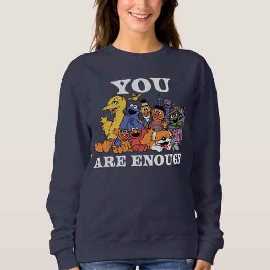 セサミストリート |もう十分 スウェットシャツ (正面)