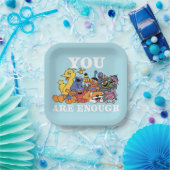 セサミストリート |もう十分 ペーパープレート (パーティー)