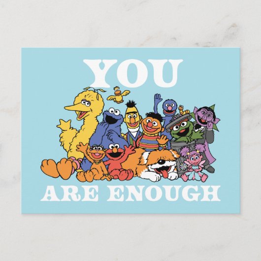 セサミストリート |もう十分 ポストカード (正面)