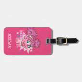 セサミストリート |アビーカダビー – 輝きと輝き ラゲッジタグ (正面横)